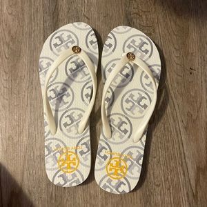 New Tory Burch flip flops
